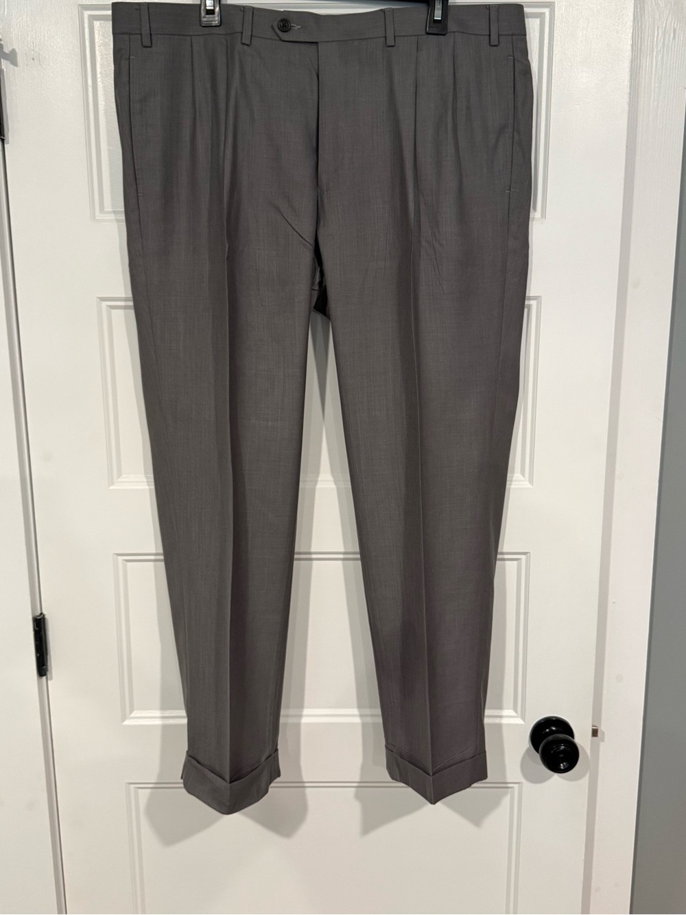 Ralph Lauren Black Herringbone Dress pants with Green Label 40x30
